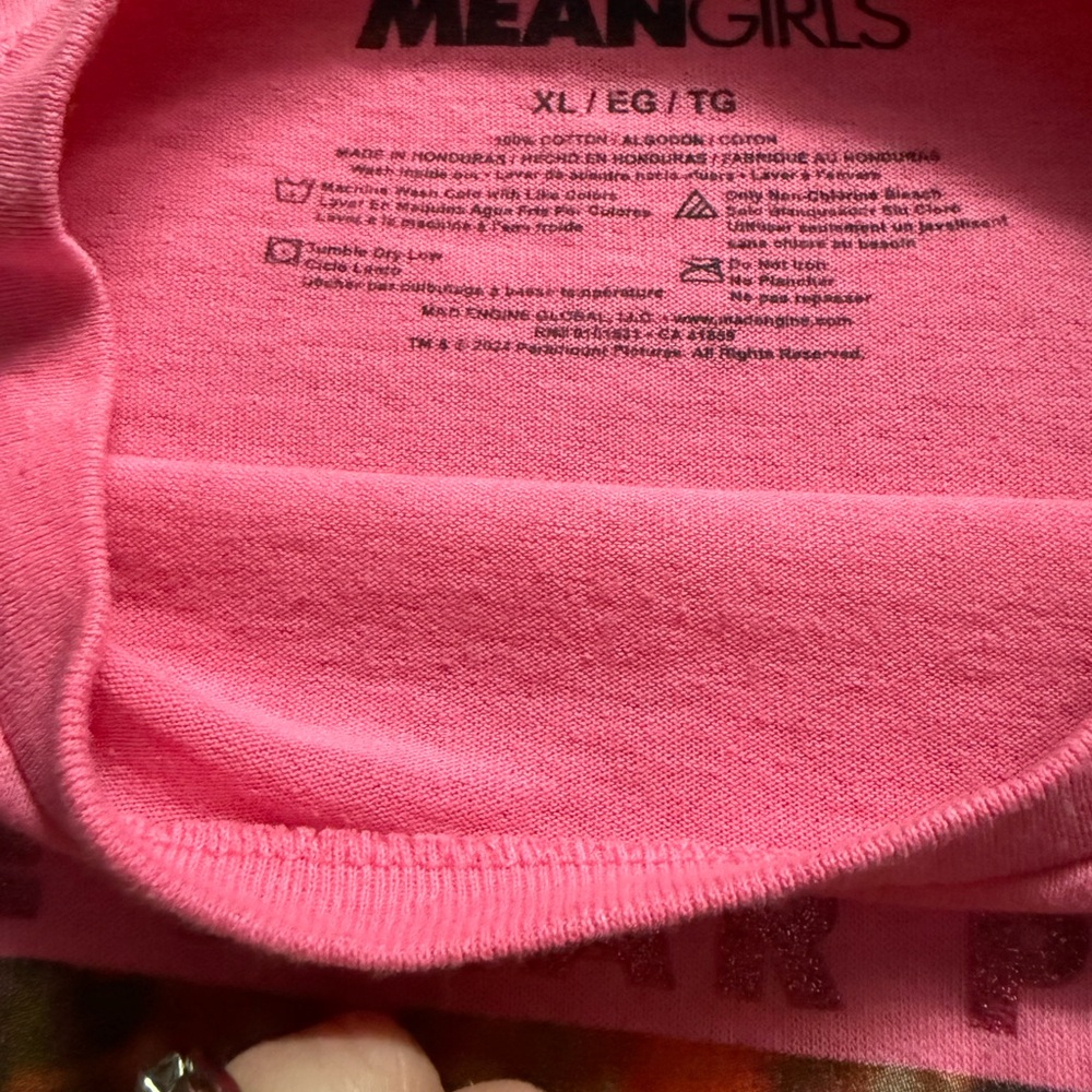 Mean Girls Pink Graphic Tee - Picture 4 of 7